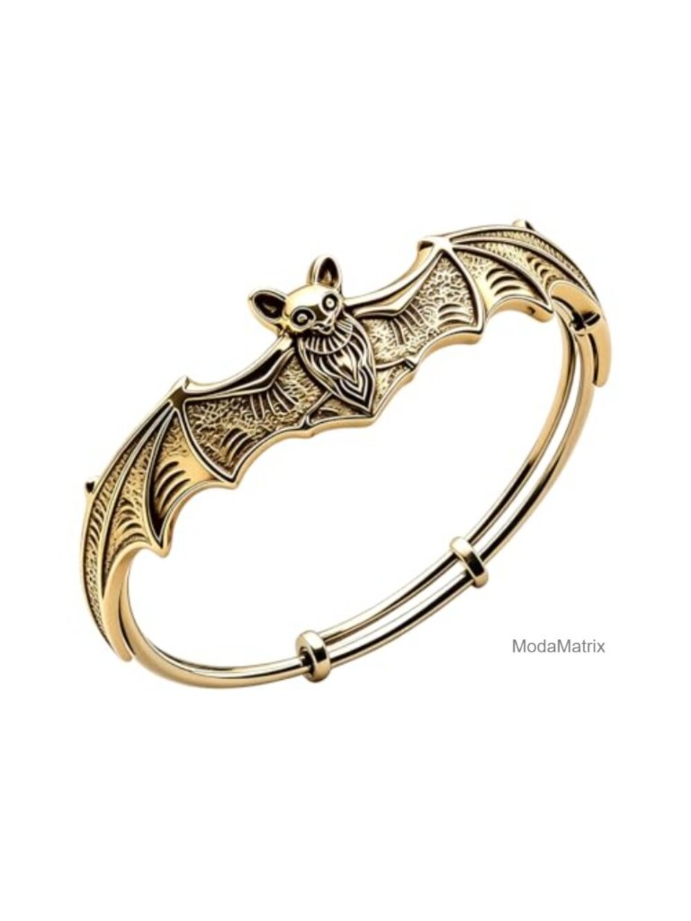 Adjustable Expandable Bat Wing Bangle Bracelet Punk Vintage
